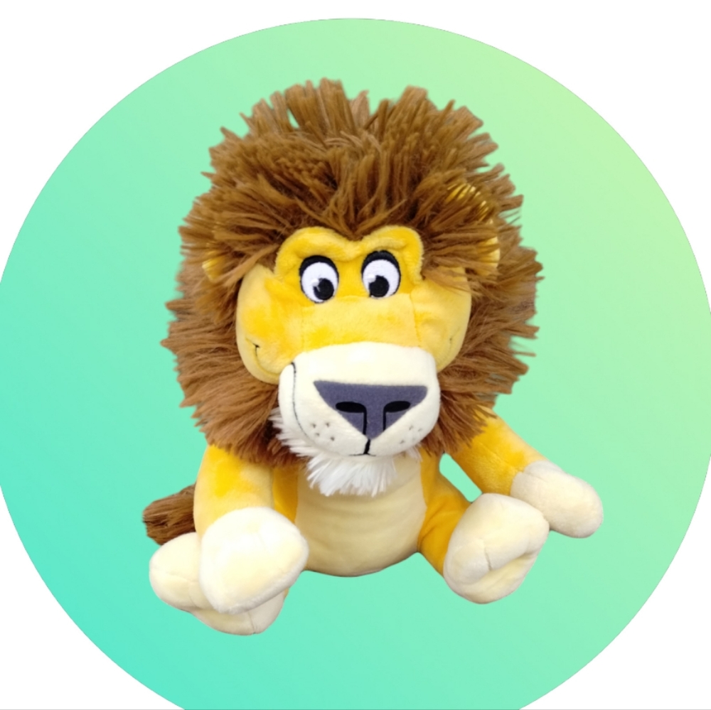 Kohls Cares Lion Dan Santat Carnivores Book Character 9" Stuffed Plush